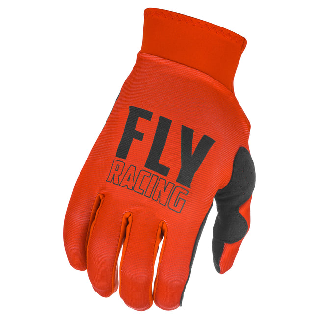 Fly Racing 2022 Pro Lite BMX Race Gloves-Red/Black - 1