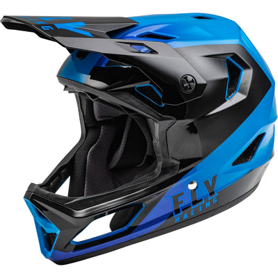 Fly Racing Rayce BMX Race Helmet-Black/Blue