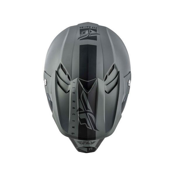 Fly Racing Carbon Mips Shield Helmet-Black/Grey-Adult X-Large - 4