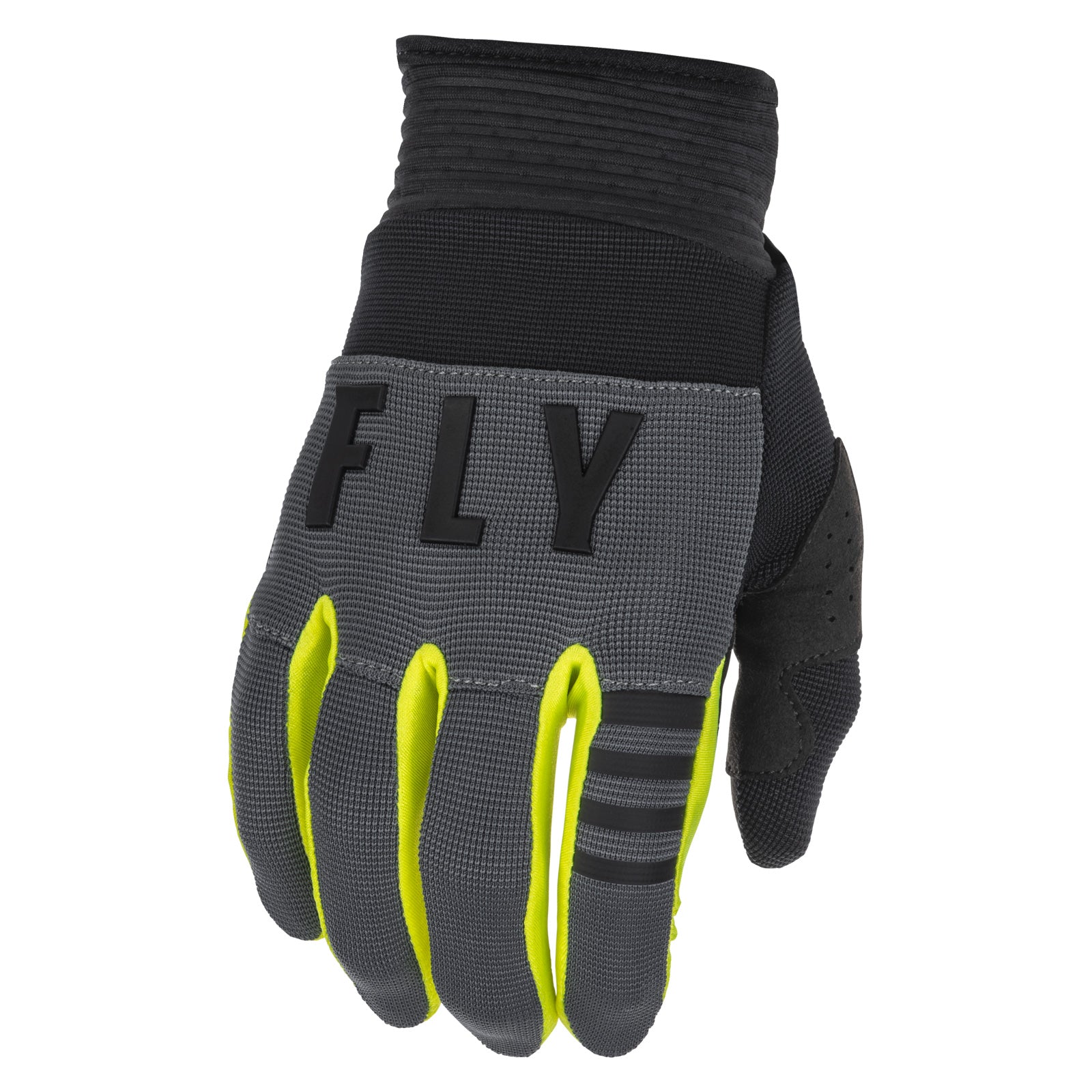 Fly Racing F16 BMX Race GlovesGrey/Black/HiVis at J&R Bicycles J&R