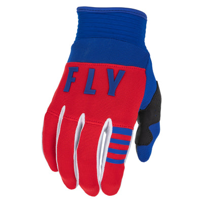Fly Racing 2022 F-16 BMX Race Gloves-Red/White/Blue