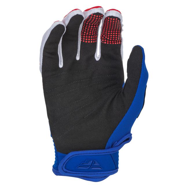 Fly Racing 2022 F-16 BMX Race Gloves-Red/White/Blue - 2