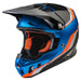 Fly Racing 2022 Formula CC Driver BMX Race Helmet-Blue/Orange/Black - 1