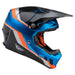 Fly Racing 2022 Formula CC Driver BMX Race Helmet-Blue/Orange/Black - 2