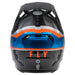 Fly Racing 2022 Formula CC Driver BMX Race Helmet-Blue/Orange/Black - 3