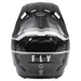 Fly Racing 2022 Formula CC Driver BMX Race Helmet-Black/Charcoal/White - 3