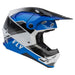 Fly Racing 2022 Formula CP Rush BMX Race Helmet-Black/Blue/White - 2