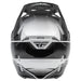 Fly Racing 2022 Formula CP Rush BMX Race Helmet-Grey/Black/White - 3