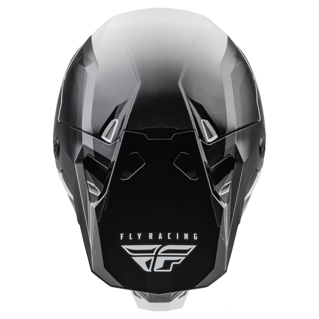 Fly Racing 2022 Formula CP Rush BMX Race Helmet-Grey/Black/White - 4