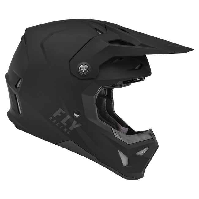 Fly Racing 2022 Formula CP Solid BMX Race Helmet-Matte Black - 2