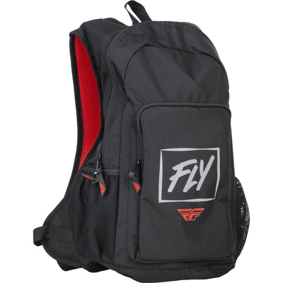 Fly Racing 2022 Jump Pack Backpack-Black/Grey/Red