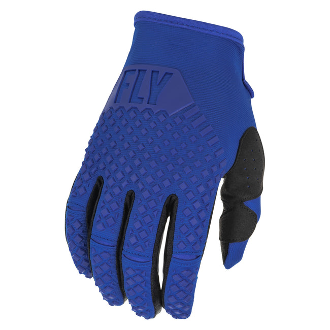 Fly Racing 2022 Kinetic BMX Race Gloves-Blue - 1