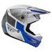 Fly Racing 2022 Kinetic Drift BMX Race Helmet-Blue/Charcoal/White - 2
