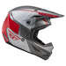 Fly Racing 2022 Kinetic Drift BMX Race Helmet-Charcoal/Light Grey/Red - 2