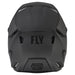 Fly Racing 2022 Kinetic Drift BMX Race Helmet-Matte Black/Charcoal - 3