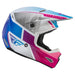 Fly Racing 2022 Kinetic Drift BMX Race Helmet-Pink/White/Blue - 2
