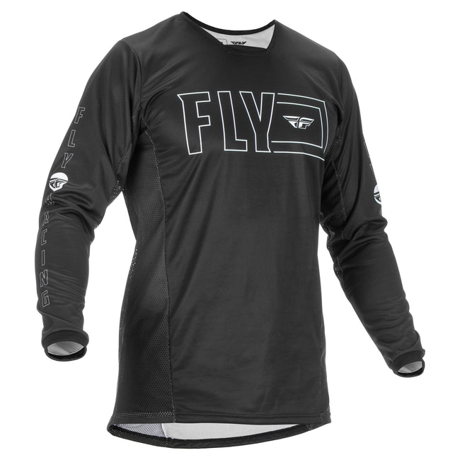 Fly Racing Fuel BMX Race JerseyBlack/White at J&R Bicycles J
