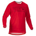 Fly Racing 2022 Kinetic Fuel BMX Race Jersey-Red/Black - 1