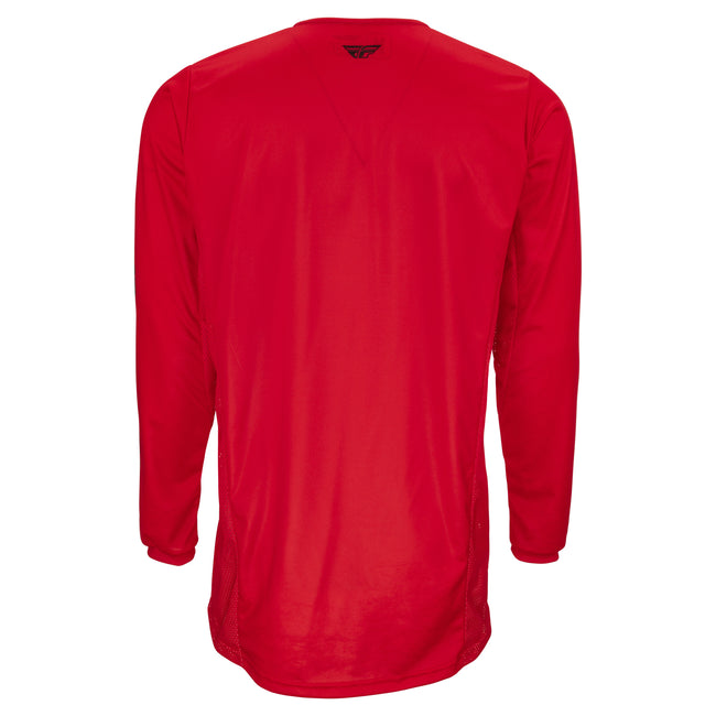 Fly Racing 2022 Kinetic Fuel BMX Race Jersey-Red/Black - 2