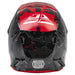 Fly Racing 2022 Kinetic Scan BMX Race Helmet-Black/Red - 3
