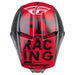 Fly Racing 2022 Kinetic Scan BMX Race Helmet-Black/Red - 4