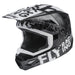 Fly Racing 2022 Kinetic Scan BMX Race Helmet-Black/White - 1