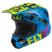 Fly Racing 2022 Kinetic Scan BMX Race Helmet-Blue/Hi-Vis/Pink - 1