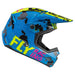 Fly Racing 2022 Kinetic Scan BMX Race Helmet-Blue/Hi-Vis/Pink - 2