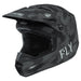 Fly Racing 2022 Kinetic S.E. Tactic BMX Race Helmet-Matte Grey Camo - 1