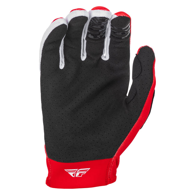Fly Racing 2022 Lite BMX Race Gloves-Red/White - 2