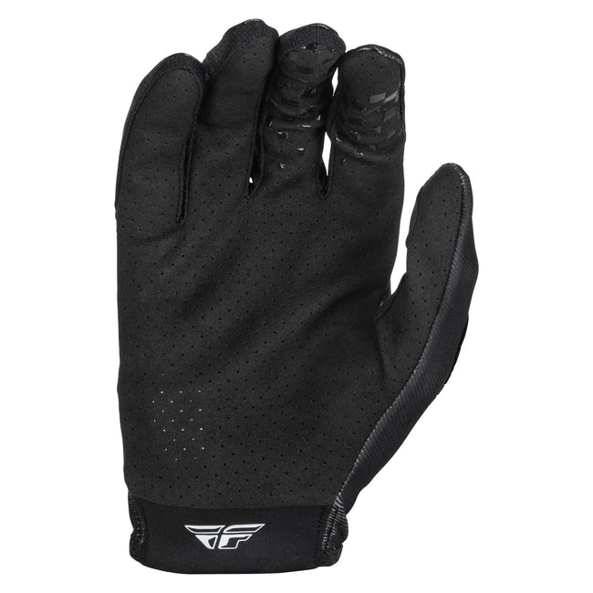 Fly Racing 2022 Lite Rockstar BMX Race Gloves-Black/Gold - 2