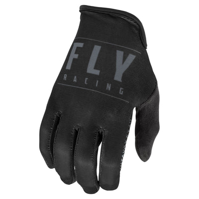 Fly Racing 2022 Media BMX Race Gloves-Black/Black