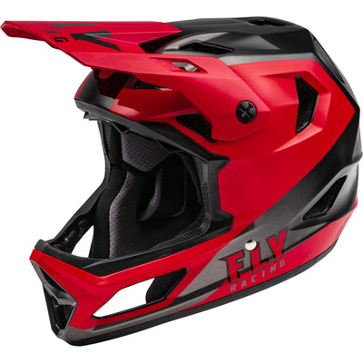Fly Racing Rayce BMX Race Helmet-Red/Black