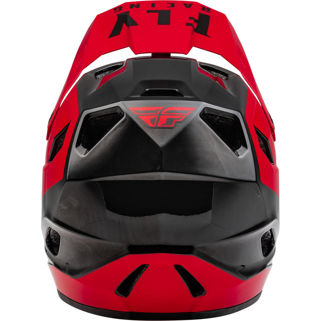 Fly Racing Rayce BMX Race Helmet-Red/Black - 3