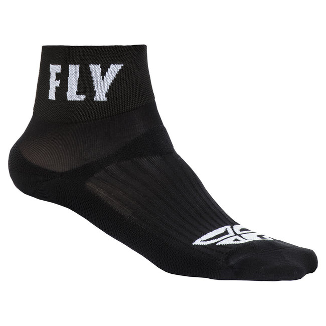 Fly Racing 2022 Shorty Socks-Black - 1