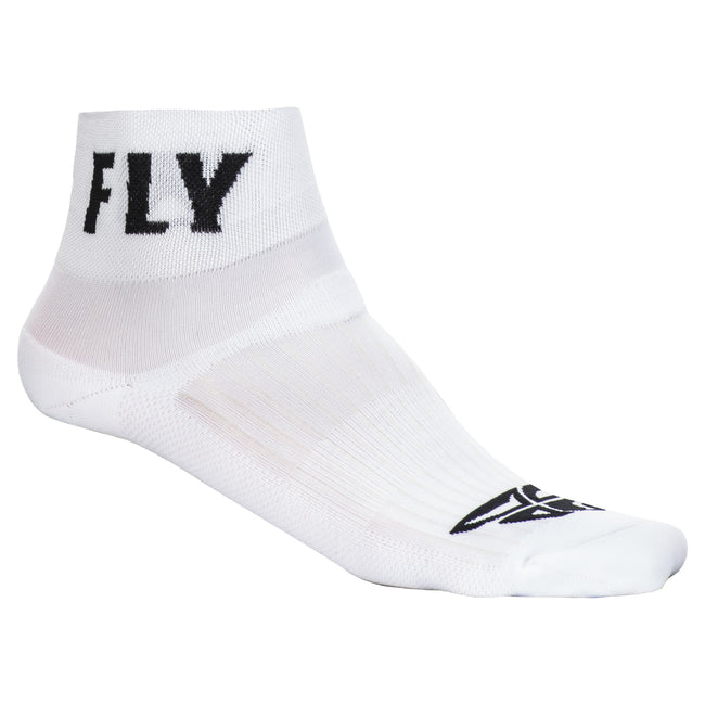 Fly Racing 2022 Shorty Socks-White - 1