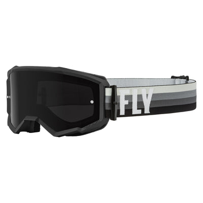 Fly Racing 2022 Zone Goggles-Black/Grey w/Dark Smoke Lens