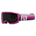 Fly Racing 2022 Zone Goggles-Pink/Black w/Dark Smoke Lens - 1