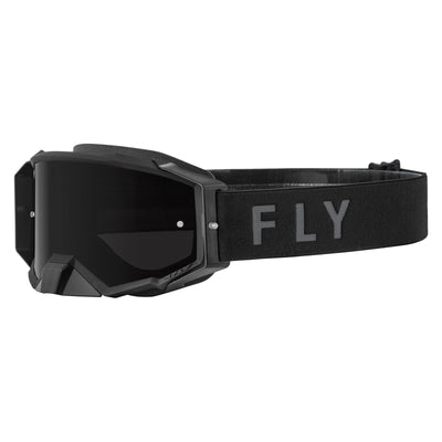 Fly Racing 2022 Zone Pro Goggles-Black w/Dark Smoke Lens