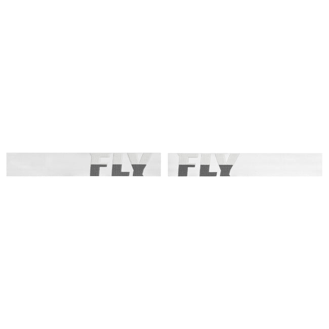Fly Racing 2022 Zone Pro Goggles-White/Grey w/Silver Mirror/Smoke Lens - 2
