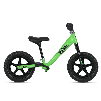 Haro Prewheelz 12" BMX Balance Bike-Bad Apple Green
