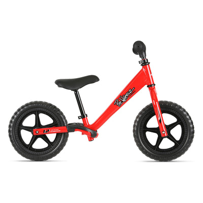 Haro Prewheelz 12" BMX Balance Bike-Bright Red