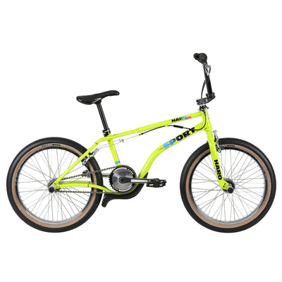 Haro Lineage Sport 20.5"TT BMX Freestyle Bike-Neon Green