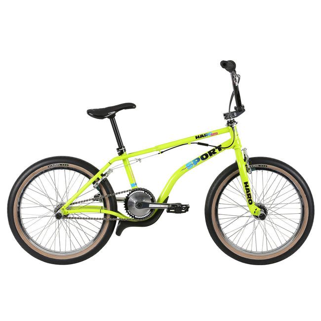Haro Lineage Sport 20.5&quot;TT BMX Freestyle Bike-Neon Green - 1