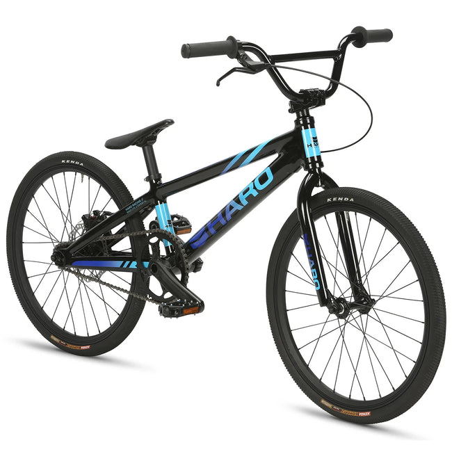 Haro Race Lite Expert XL BMX Race Bike-Black/Blue - 2