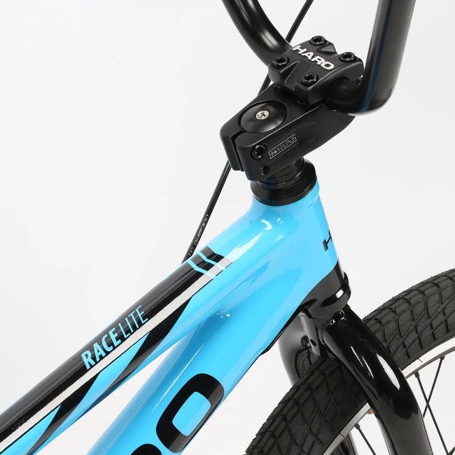Haro Race Lite Pro XL BMX Race Bike-Light Blue/Dark Blue Fade - 4
