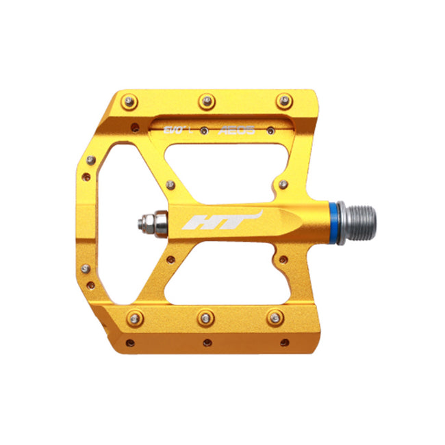 mountainbike pedale gold HT AE03 Evo+ Platform BMX Pedals-Gold – J&R Bicycles, Inc