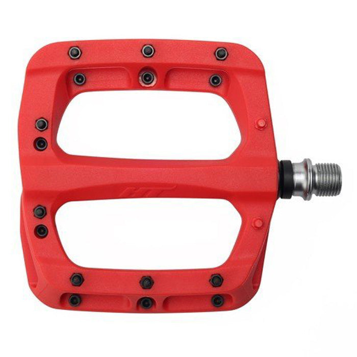 HT Components PA03A, Nano P Platform Pedals Red