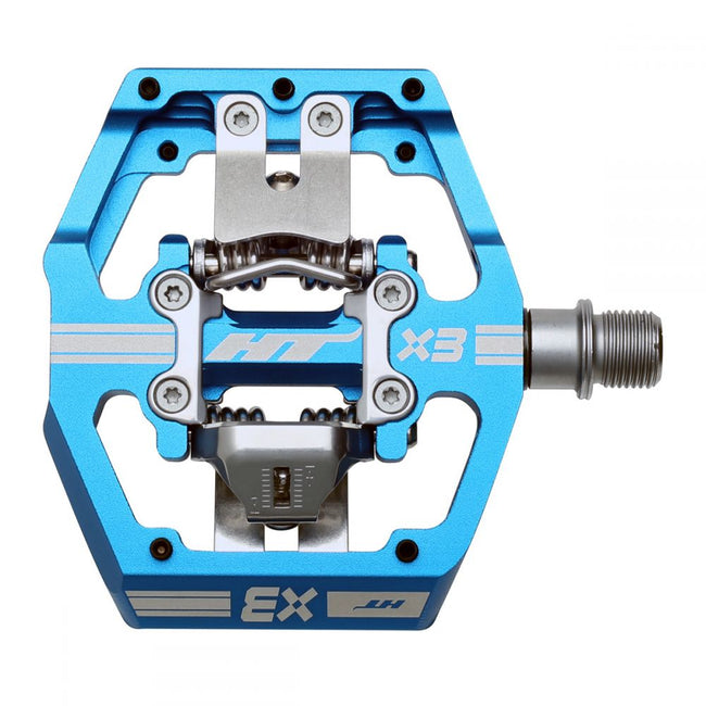 ht pedale orange HT X3 Clipless Pedals Oil Slick