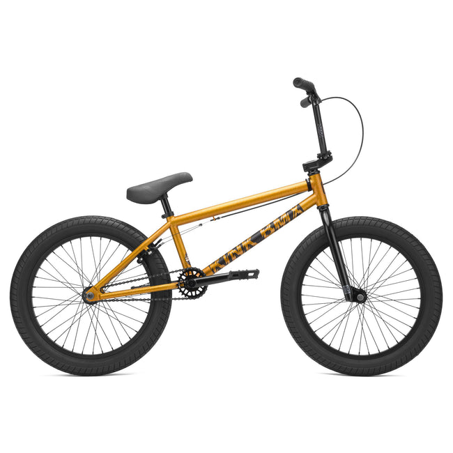 Kink Curb 20&quot;TT BMX Bike-Matte Orange Flake - 1